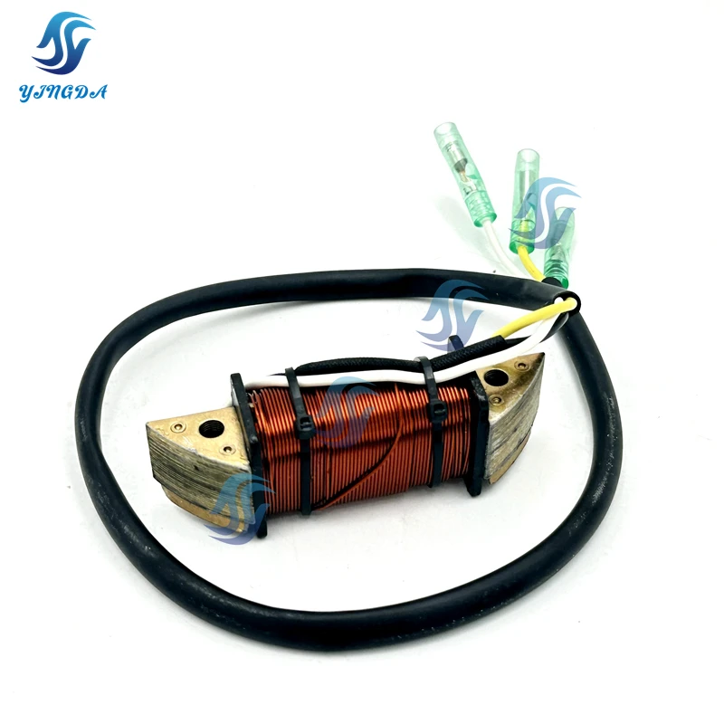 

Alternator Assy Lighting Coil for Tohatsu Outboard 2 Stroke 9.8HP 18HP and 4 Stroke 9.8HP 3B2-06123-1 3G2-06023-1 Boat part