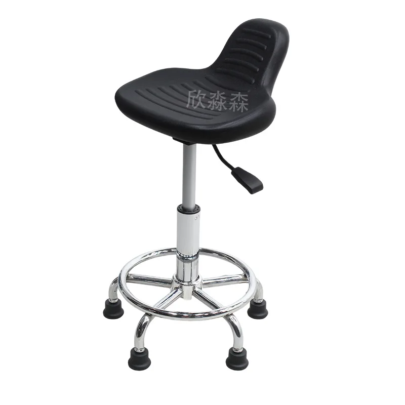 Lifting bar Rotating commercial backrest Front desk chair Bar Beauty manicure stool Haircut  Big work stool