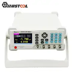 Mustool ET4410 Series Desktop Digital LCR Meter Capacitance Resistance Impedance Inductance Measure LCR Bridge LCR Meter