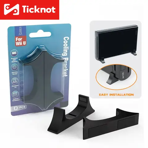 Cooling Bracket Vertical Stand For Nintendo Wii U Console Holder For Wii U Accessories