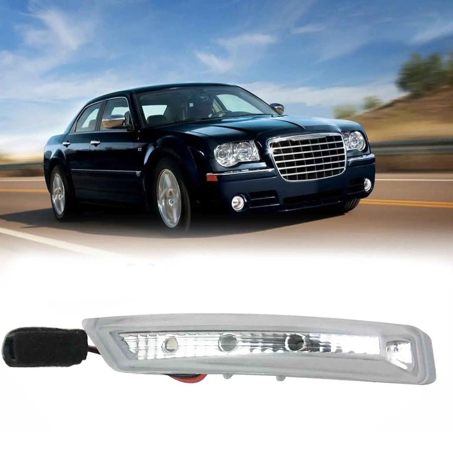 

WFLNHB LH And RH Rear-view Mirror Turn Signal Lamp Set Is Applicable To 2008-2015 FOR Chrysler Town and Country