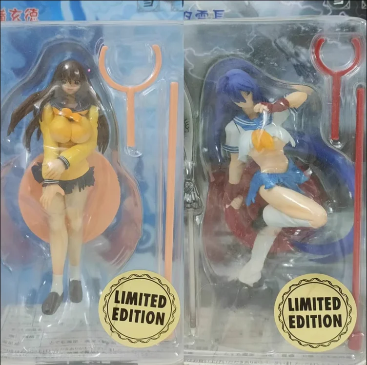 Ikkitousen 액션 피규어, 카누 운추 애니메이션 피규어 모델, 장식 상자 장난감