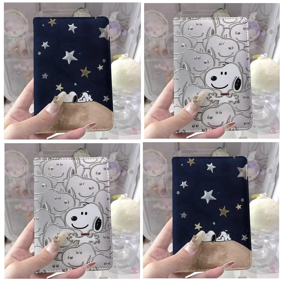 

Snoopy passport certificate package, animation peripherals, protective cover, multi-function card bag, portable travel storage