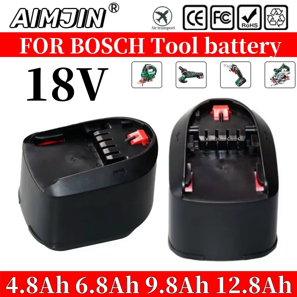 

18V 4800mAh-12800mAh Li-Ion Battery for Bosch 18V PBA PSB PSR PST Bosch Home, Garden Tools (Only for TypC) AL1830CV AL1810CV