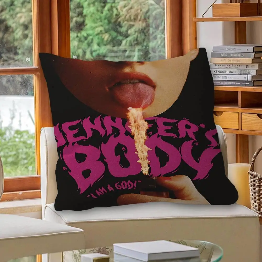 البوب فيلم جنيفر الجسم مكتب وسادة المخدة غطاء وسادة السيارة 45X45CM قطني المخدة أريكة غطاء وسادة