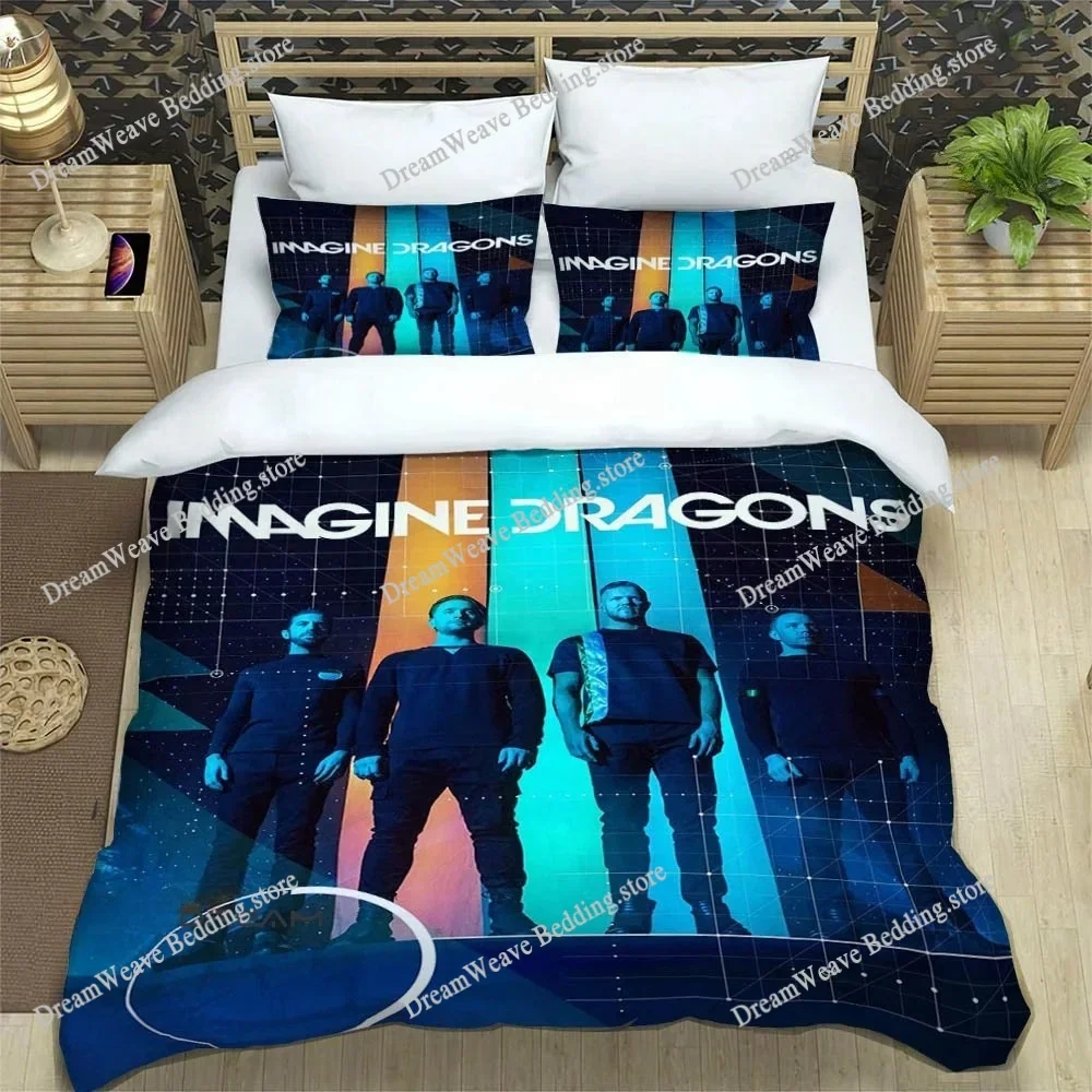 

Rock Band Imagine Dragons Bedding Sets Exquisite Bed Supplies Set Duvet Cover Bed Comforter Set Bedding Set Luxury Birthday Gift