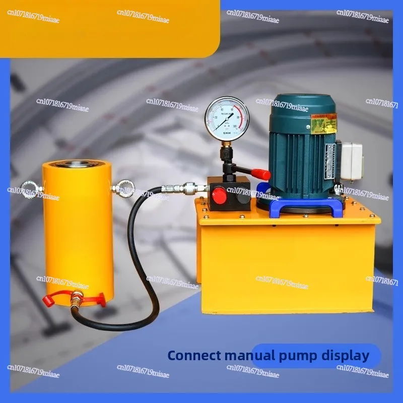 Hollow hydraulic jack single acting RCH hollow 20T30T60T100T separate cylinder electric jack