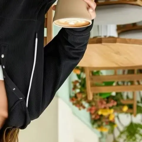Women's Long Hooded Sweatshirt Jacket Waist-Cinching Regular Sleeve Length Hooded Comfortable Fit Commute Style Color Block
