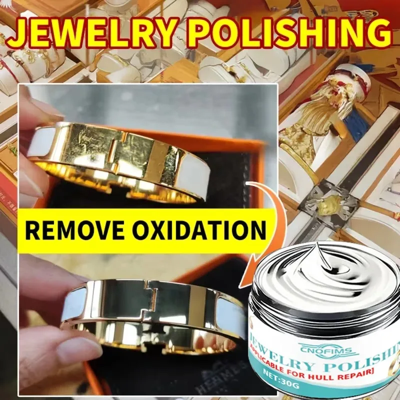 Jewelry Polishing Set Gold and Silver Scratch Remover Shine Restorer for Rings Necklaces and Bracelets