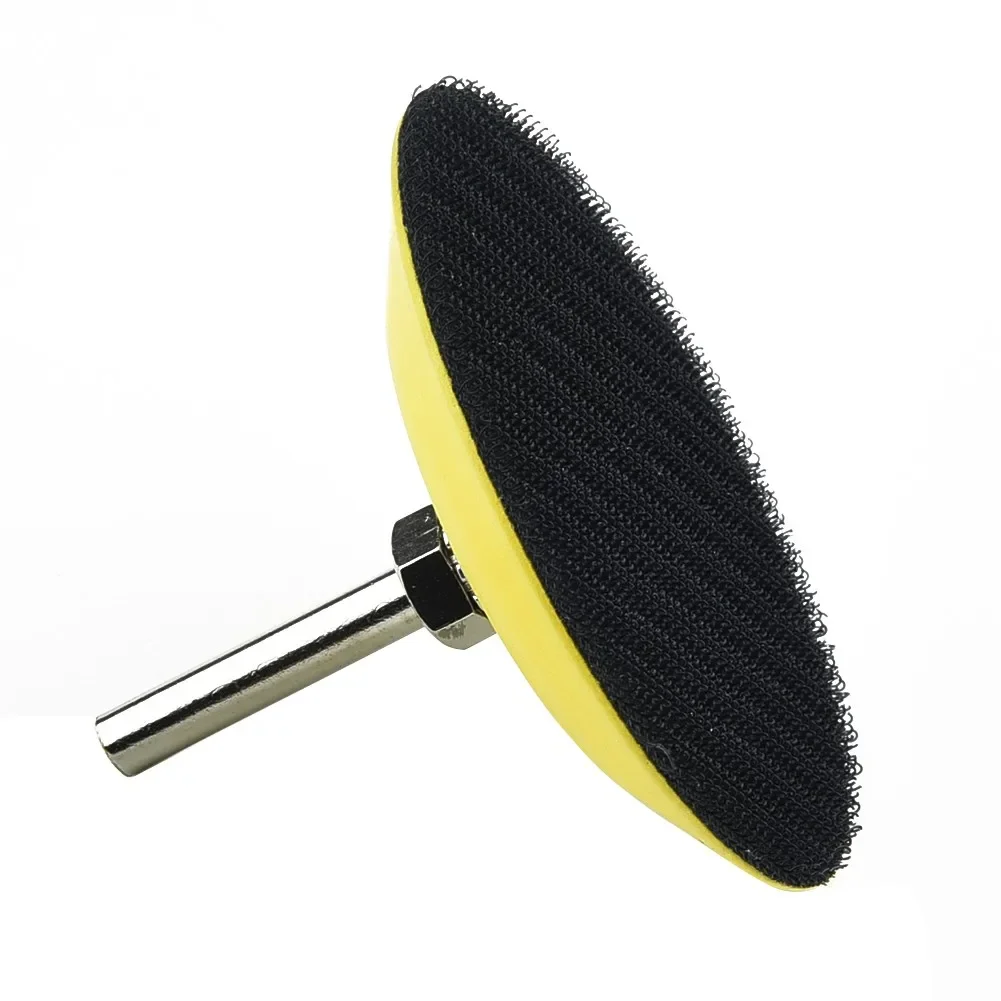 3 Inch 75mm Backing Pad With Drill Attachment For Power Tool Sanding And Polishing Applications On Various Materials