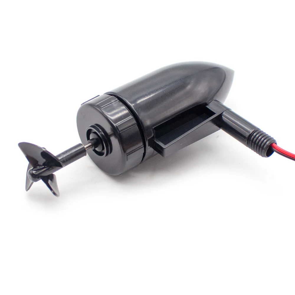 7.4V Underwater Thruster Motor Engine 12CM Waterproof Propulsor With 3-Blades Propeller for RC Fishing Bait Boat Model