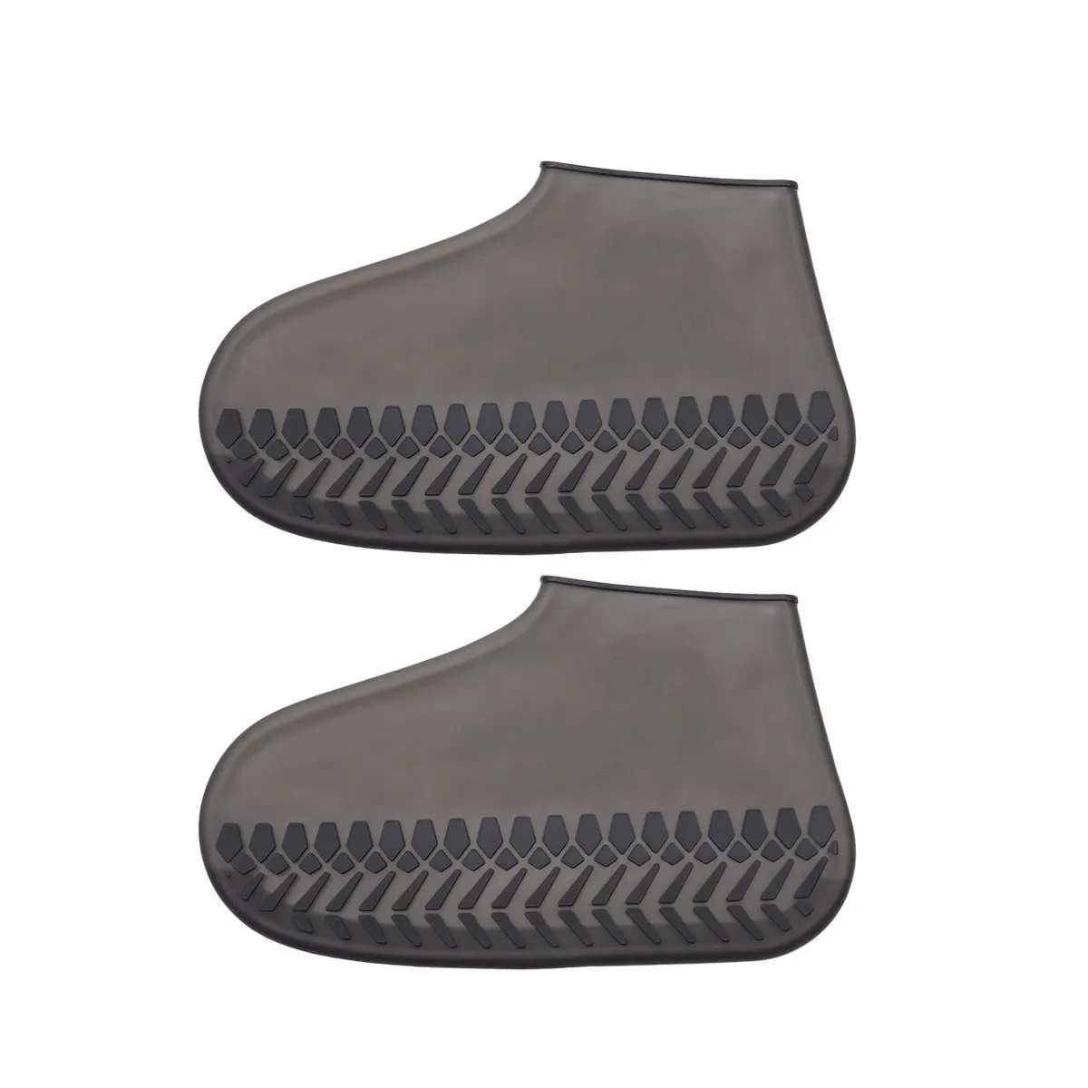 

1 пара водонепроницаемых чехлов для обуви, черные, унисекс, для взрослых, размер M, нескользящие, защита от грязи и пыли, чехлы для обуви.