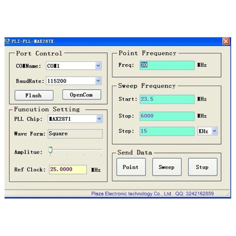 MAX2870 LCD Display Generator High Stability for Electronic Product