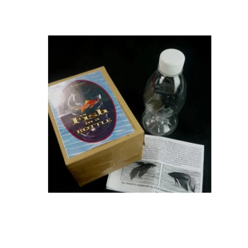 Fish in A Bottle Magic Tricks Magie Accessories Close-up Stage Magic Props Illusions Fish Appearing Magia Toys Magician Street