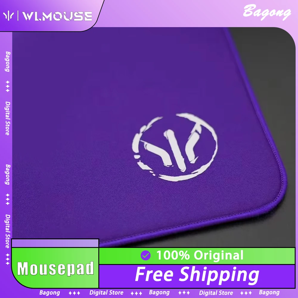 

Wanling Wlmouse Purple Gaming Mousepad 490x420x4mm 510X490x4mm SlimFlex Durable Smooth Mousepad E-sports PC Gamer Accessories