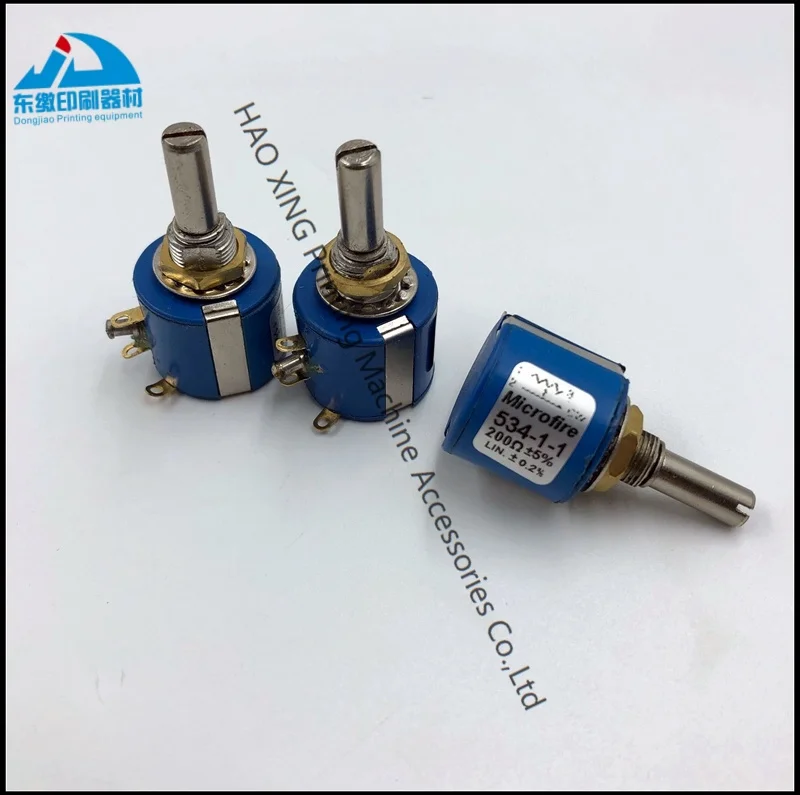 오프셋 인쇄 기계 부품 534-1-1 고모리 인쇄 기계 예비 부품 전위차계용 권선 전위차계