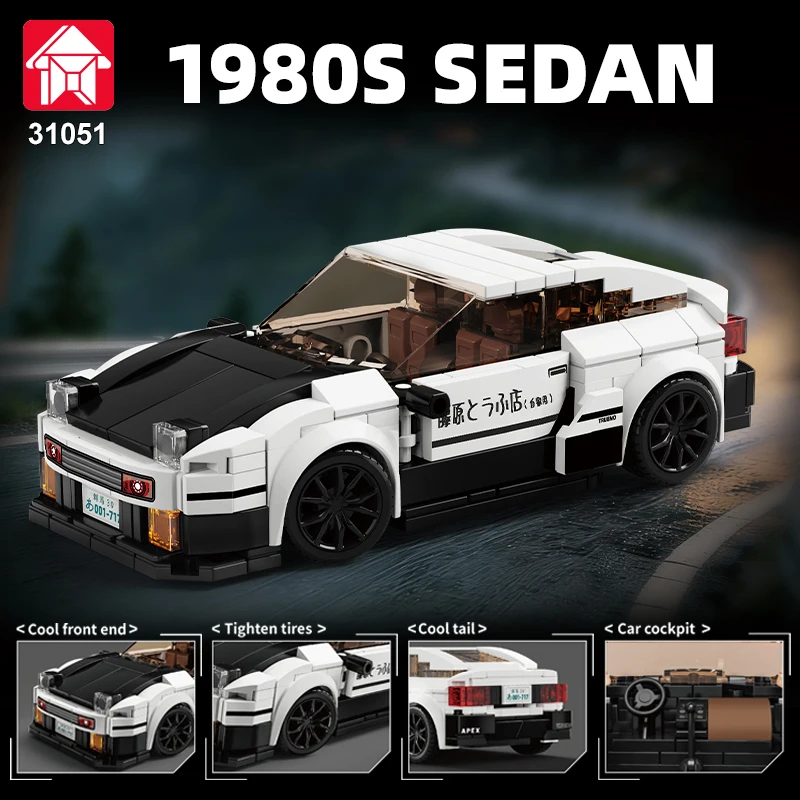 novo-modelo-classico-de-montagem-de-blocos-de-construcao-ae86-da-le-yi-um-carro-de-oito-celulas-para-criancas-um-brinquedo-educativo-para-montar-e