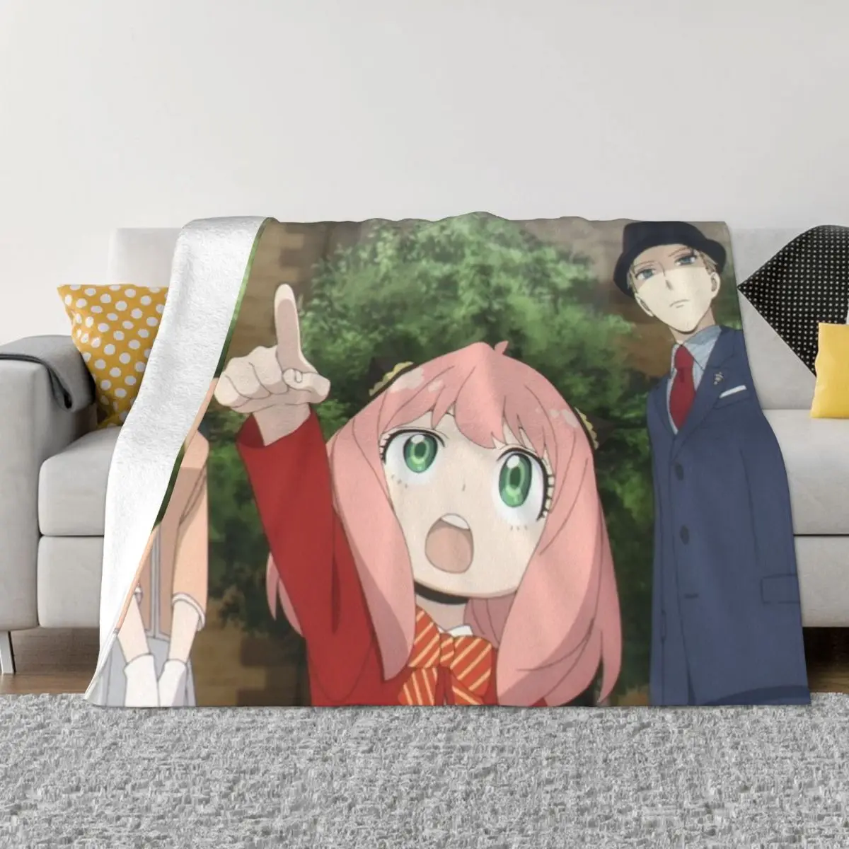 

Spy X Family аниме 002289 домашнее одеяло, подарок на день рождения, одеяла и пледы, одеяла и одеяла, пледы