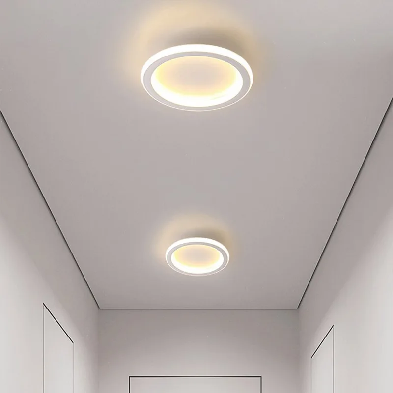 Nordic Corridor Hallway Light Entrance Lighting Simple Modern Creative Walk In Closet Light Balcony Small Ceiling Lamp