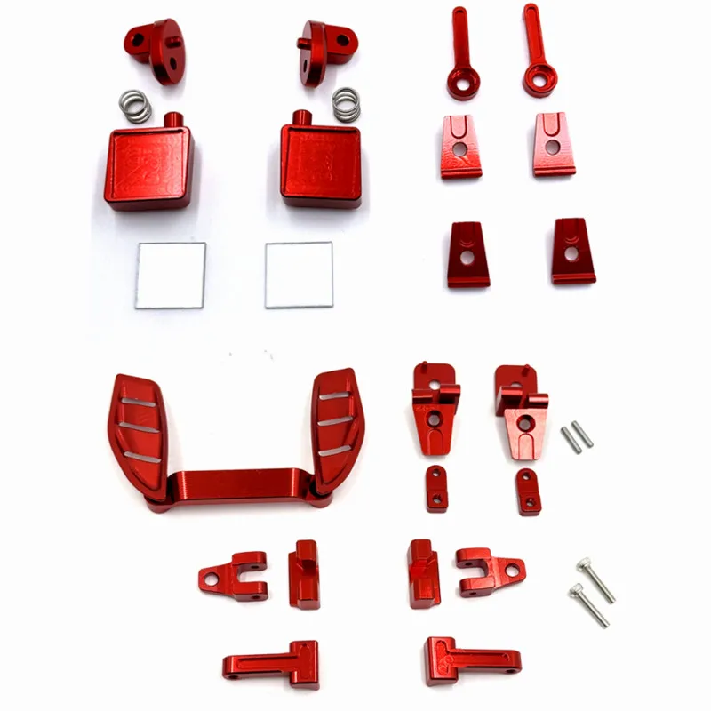 

Декоративная накладка корпуса из алюминиевого сплава для 1/12 MJX H12Y RC Crawler — несколько цветов, дополнительная деталь для модификации обновления