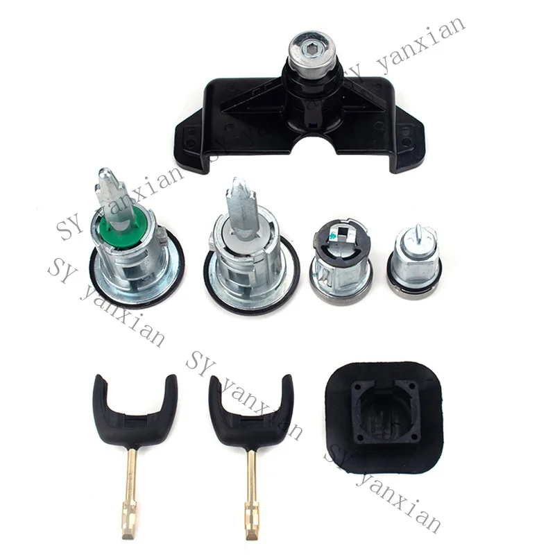 SY+ 5 Piece Set -Lock Block Key Set 4874508 For Ford Transit