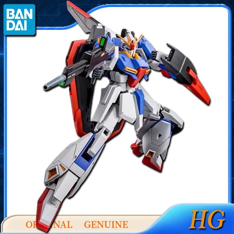 Bandai Original Genuine HG MSZ-006 ZETA GUNDAM [U.C.0088] Anime Action Figures Toys for Kids Gift Assembly Model Ornaments