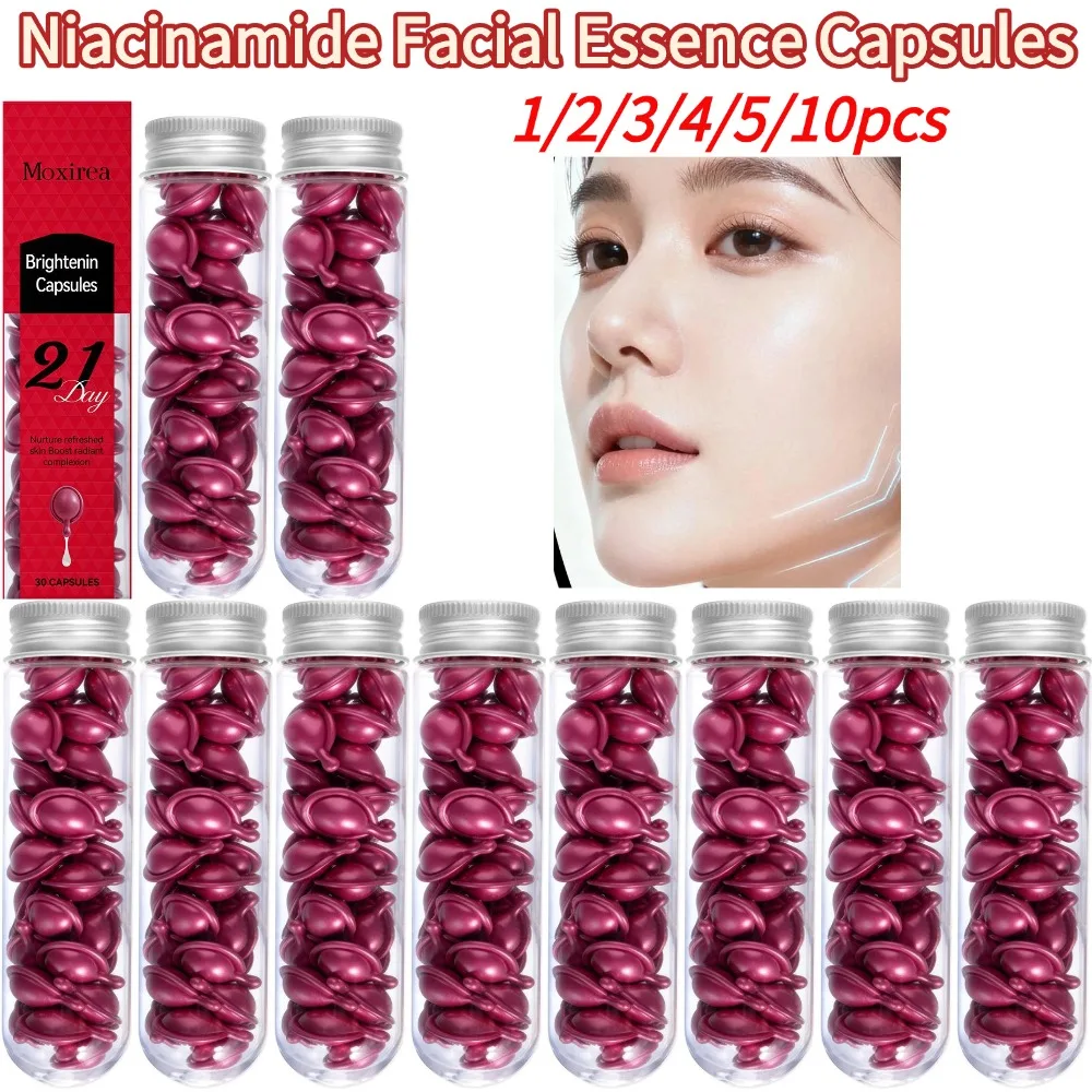 Niacinamide Facial Essence Capsules Containing Retinol Moisturize and Hydrate Smooth Hydrating Facial Skin Care Capsule Serum