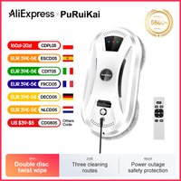 PuRuiKai Ultra thin Robot vacuum cleaner window cleaning robot window  electric glass limpiacristales remote control for home