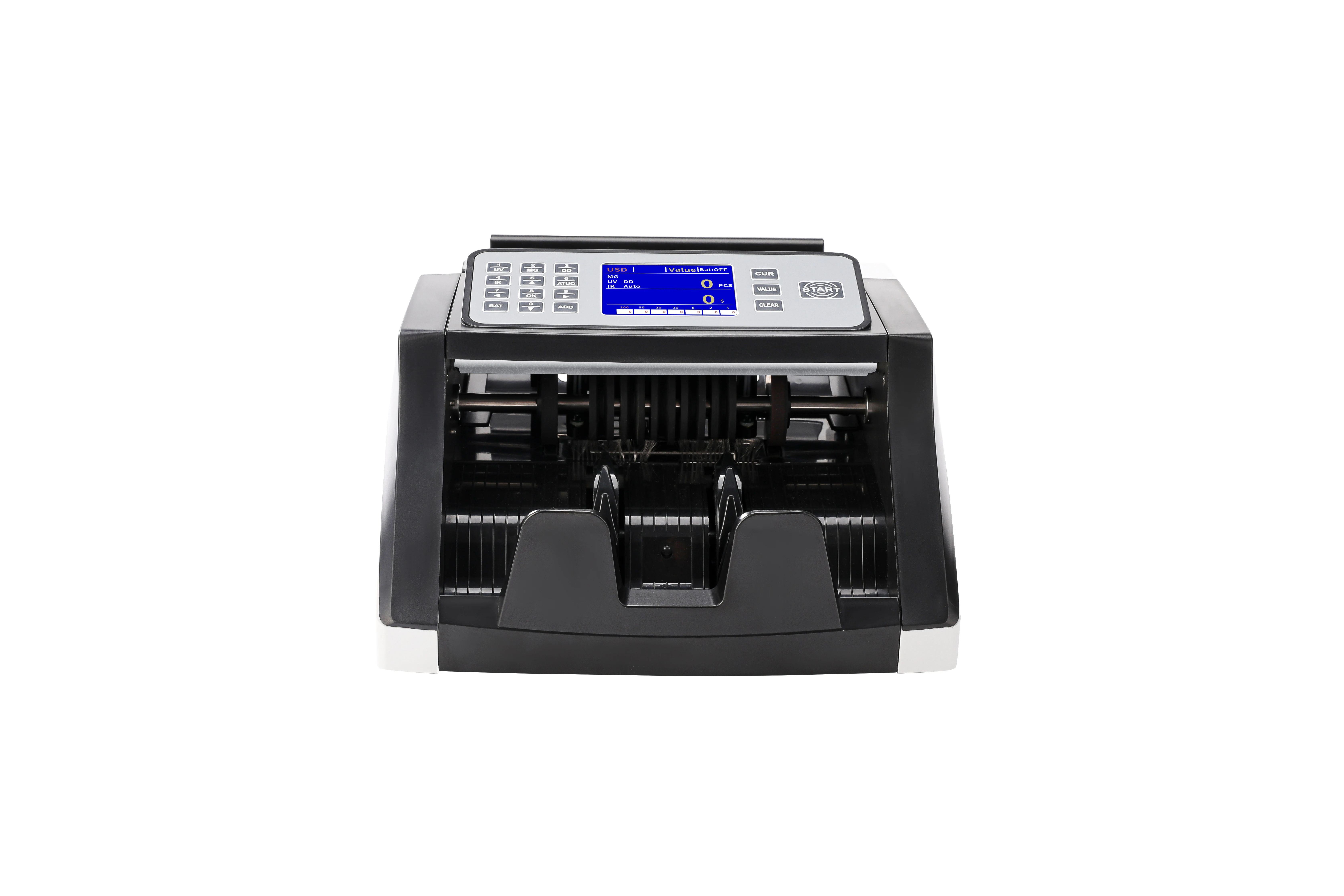 Banknote Counter Money Detector for Israeli Shekel USD EUR Counter Fake Money Detector Bill Counting Machine