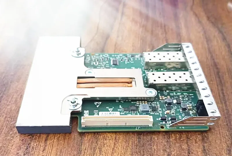 Original 0R887V R887V CONNECTX-4 25GB SFP+ 2 PORT 10 Gigabit Fiber Optic Mellanox CX4121C Chip Network Card For Dell R730 R730XD