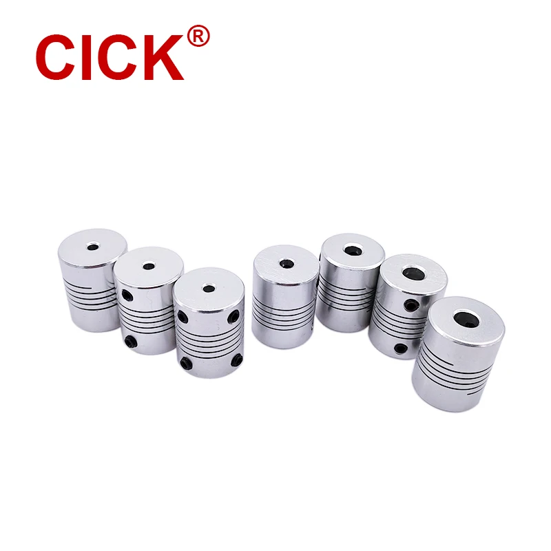 D19L25 Encoder Couplings 3/4/5/6/6.35/8/10mm Flexible Coupling For Encoders Engraving Machine CNC Stepper Motor Coupler