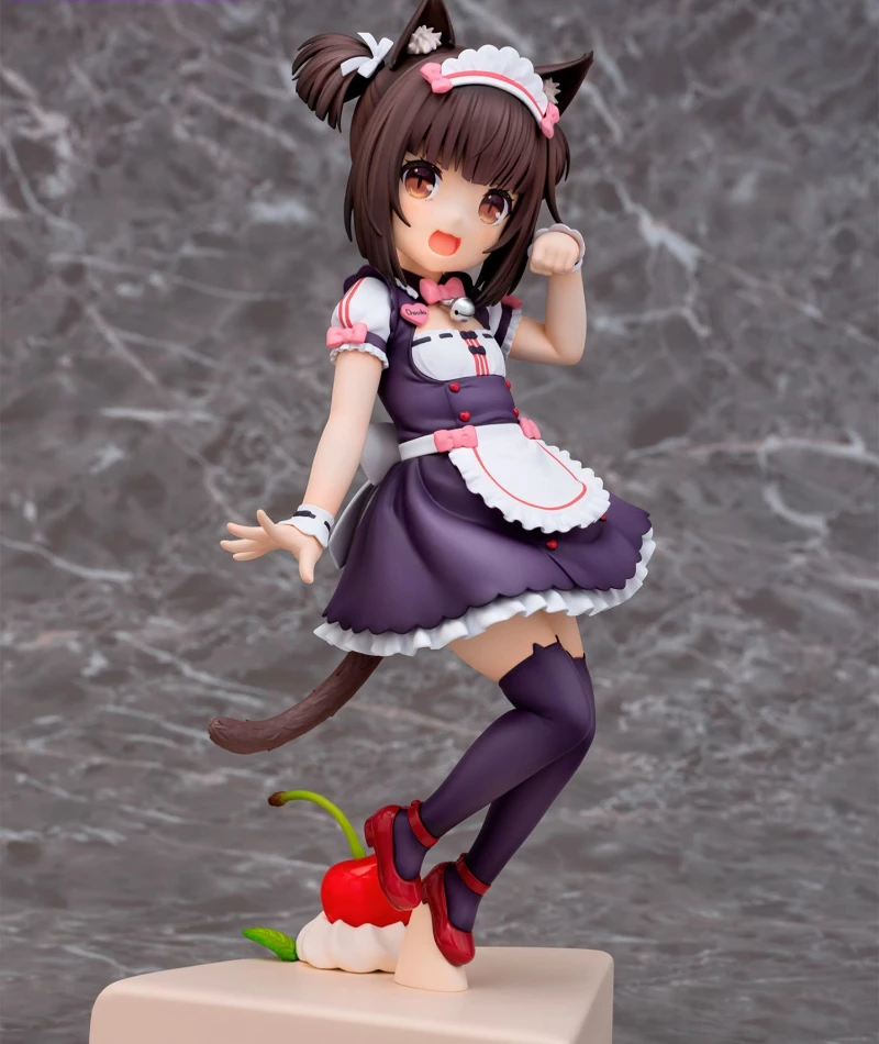 Plum Original:Nekopara Chocolate and vanilla Cat-eared lady 1/7 PVC Action Figure Anime Figure Model Toys Collection Doll Gift