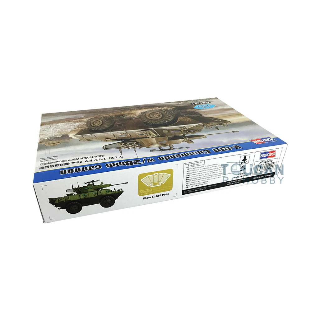 Hobby Boss 82420 1/35 V-150 Commando Armored Car Vehicle Tank Model Kit DIY TH06431-SMT6