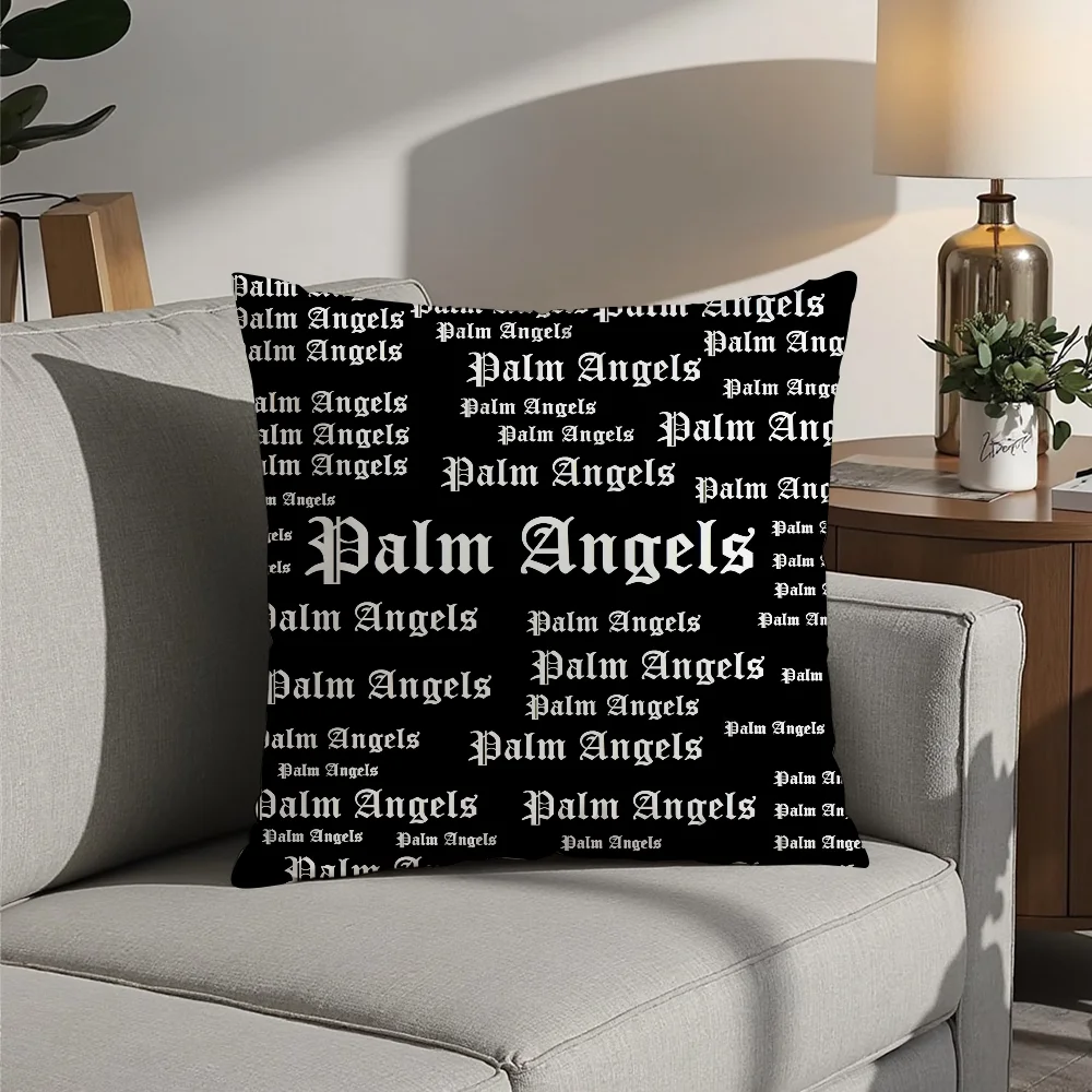 Angeles B-Beares P-PalmeS Pillow Case Plush Fabric Soft Pillowcase Double Sided Print Cushion Cover Household Gifts