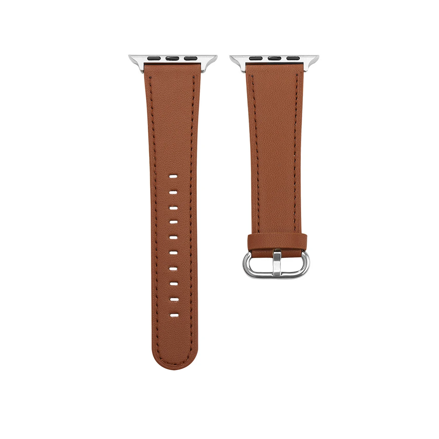 Leather Strap for Apple Watch 38mm 40mm 42mm 44mm Watchband Bracelet for Apple Watch Band Serise 6 SE 5 4 3 2 1