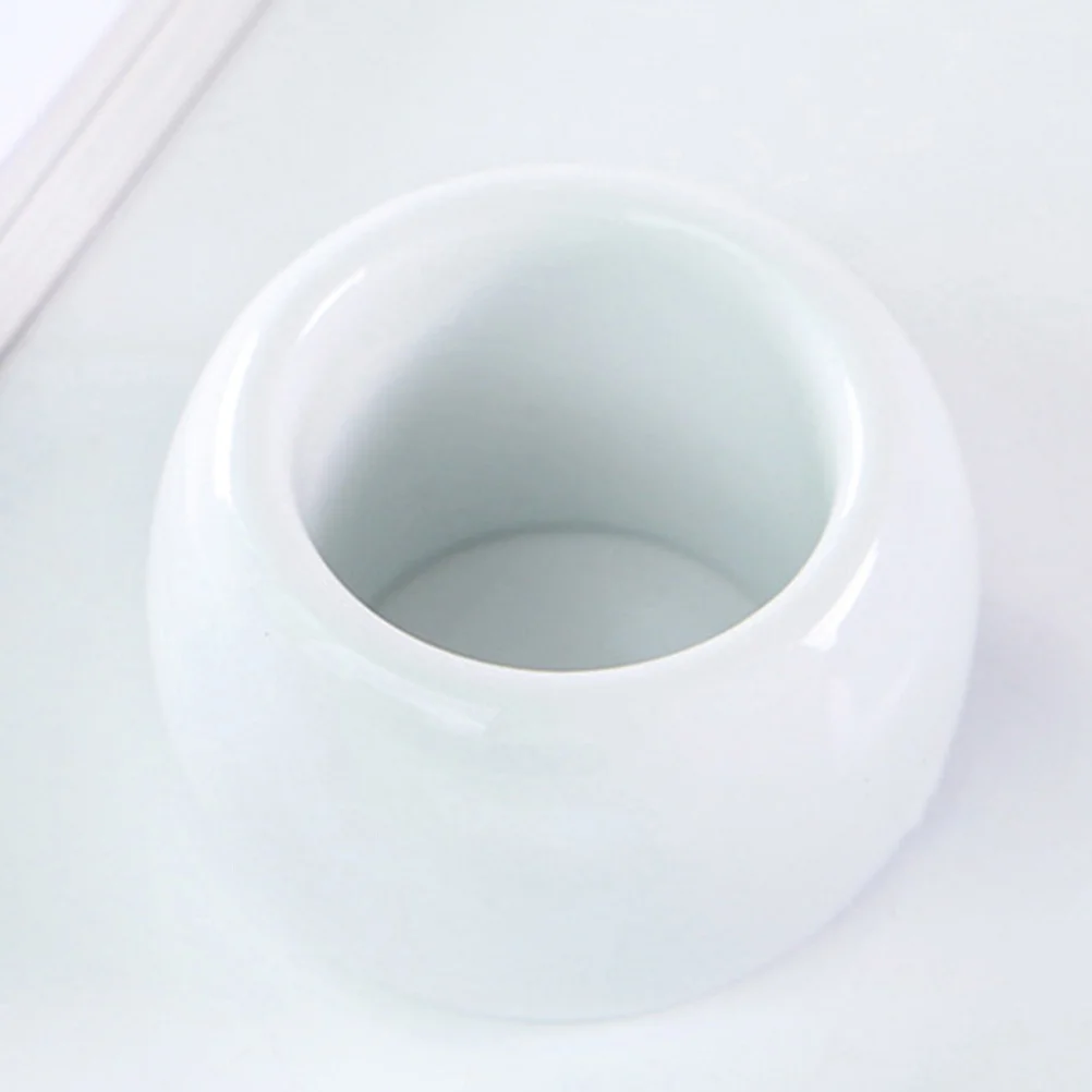 

2Pcs Ceramic Electric Toothbrush Holder Toothbrush Stand White Organizer Rack for Bathroom Travel Home