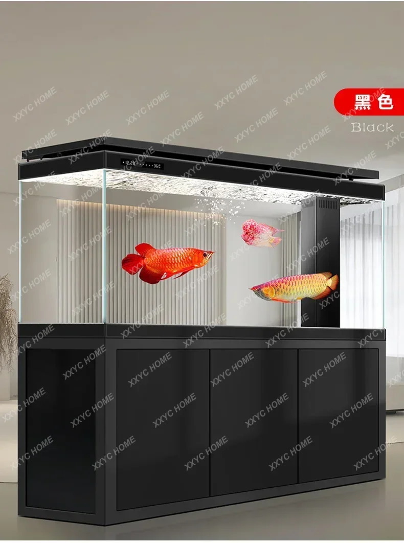 

Originality Fish Tanks Aquariums Glass Living Room Luxury Aquariums Cabinet Multifunction Pet Products Acquario