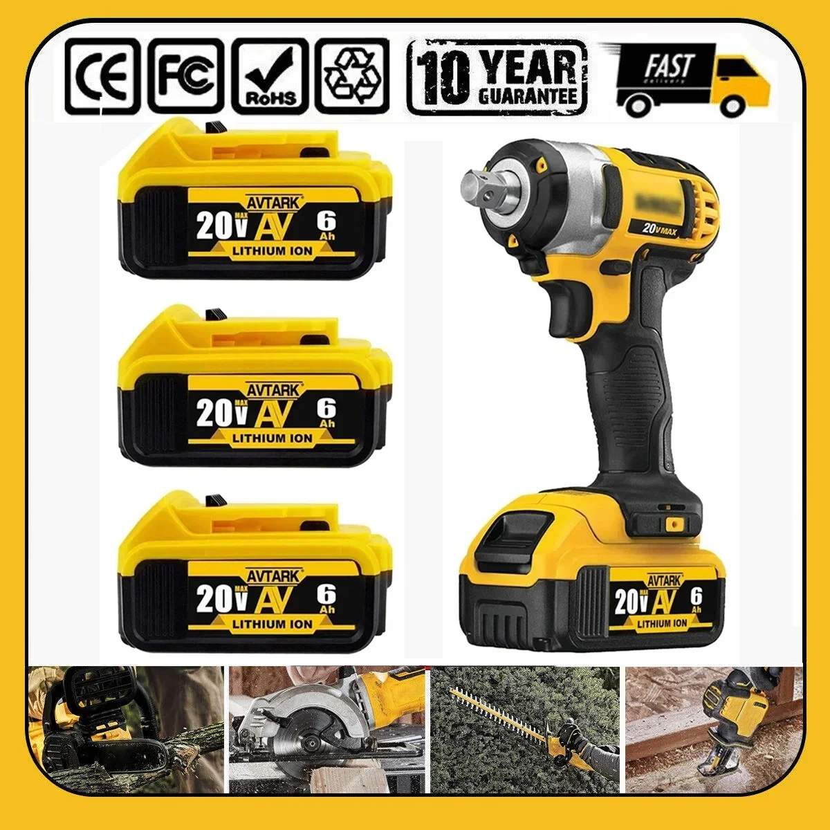 

Аккумулятор 20 в для Dewalt DCB200, сменный аккумулятор DCB200, DCB101, DCB115, 8000 мАч, электроинструмент, аккумулятор для Dewalt, литий-ионные батареи