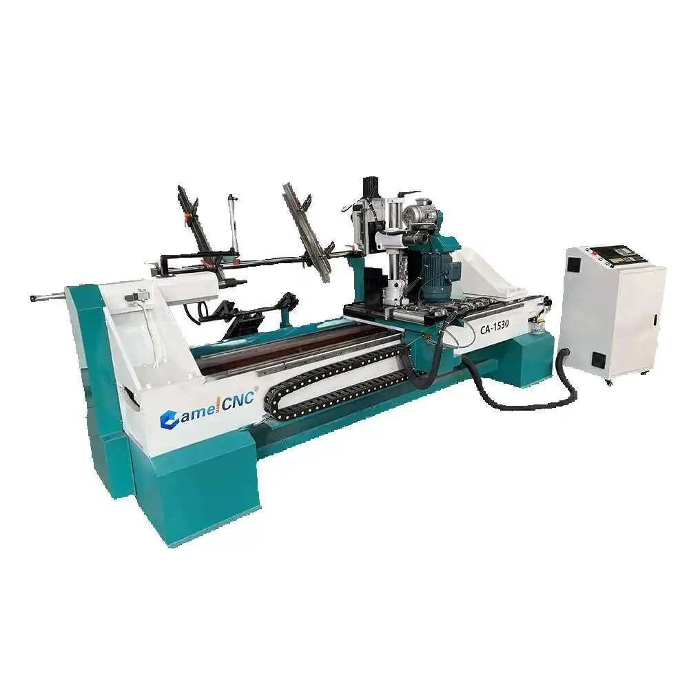 Centrum tokarskie CNC do drewna Multi Ca-1530 z funkcją toczenia, grawerowania, polerowania / dłutowania