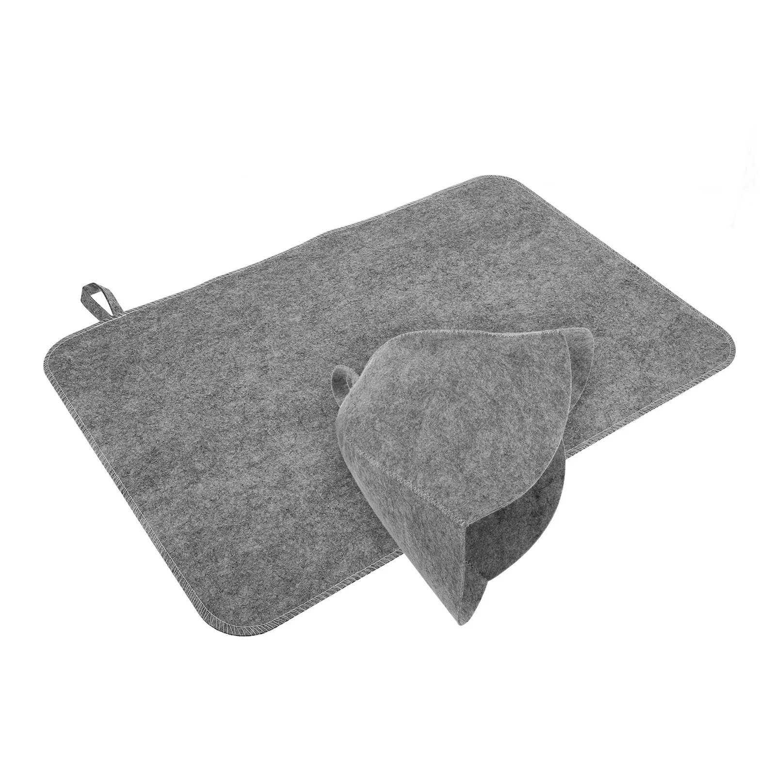 

1 set 1 Set Waterproof Bathing Hat Thickened Sauna Felt Cap For Women Breathable Steam Room Spa Use Lightweight Shower Hat