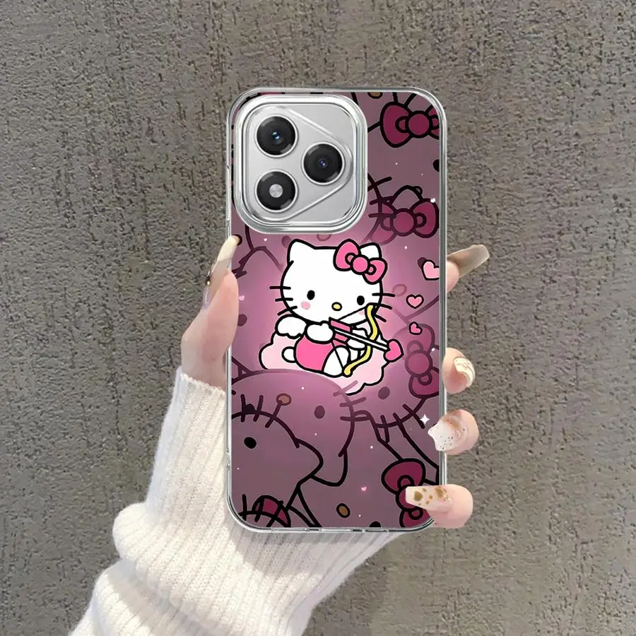 Cute Pink Hello Kittys Case for Honor 200 400 Lite X8b X8c X9a X9b 200 Pro X8a X9c X7b Soft Shell