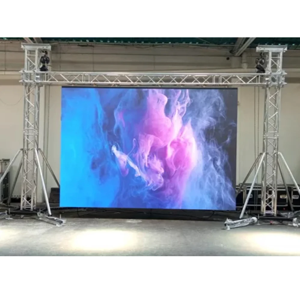 จอแสดงผล LED แบบพิกเซลพิทช์ P3.91 มม. สำหรับใช้งานภายใน/ภายนอกอาคาร มาตรฐาน IP65 เหมาะสำหรับเวทีโบสถ์ ร้านค้าปลีก งานอีเวนต์ รถไฟใต้ดิน และห้างสรรพสินค้า