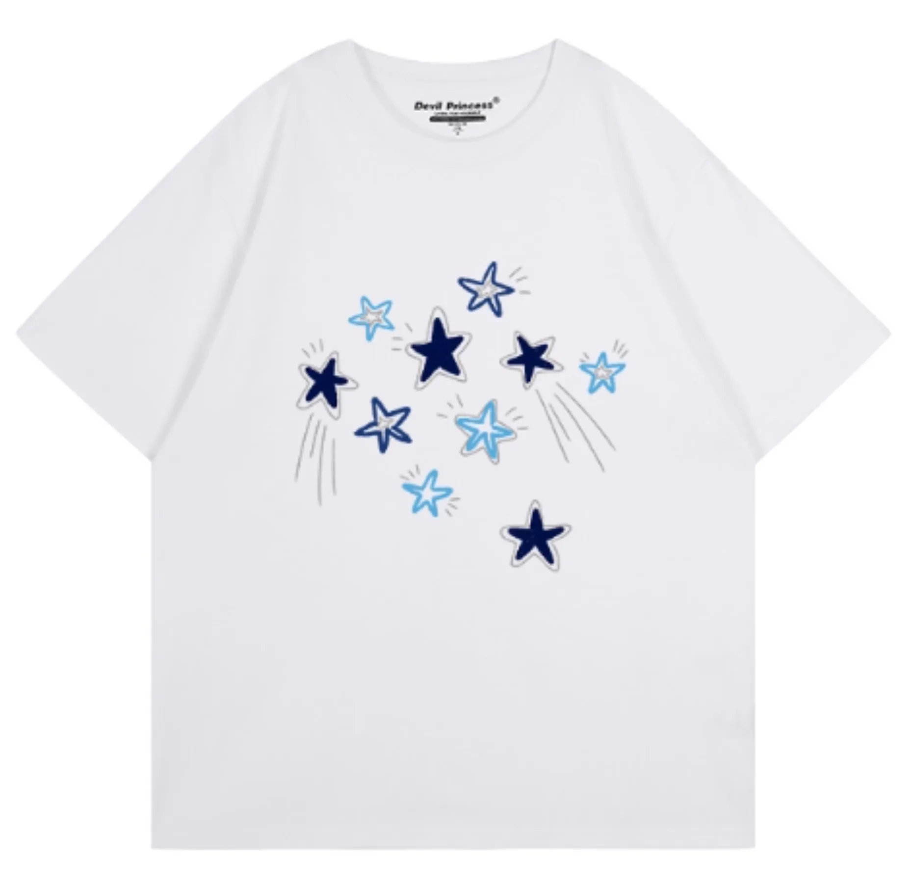 

Мужская летняя футболка из 100% хлопка, модная повседневная свободная футболка с японским самураем и принтом, круглый вырез, короткий рукав, топ