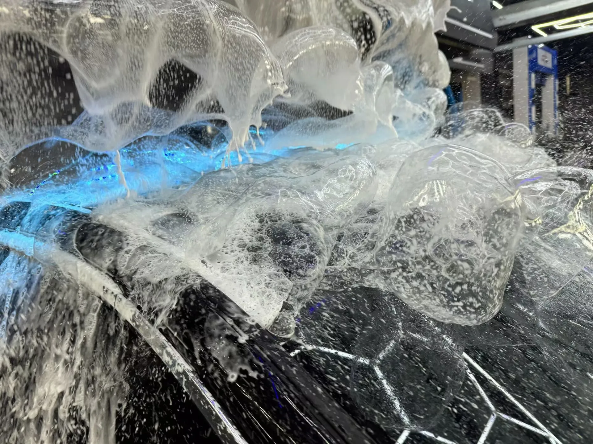 Máquina automática sin contacto para equipos de lavado de autos