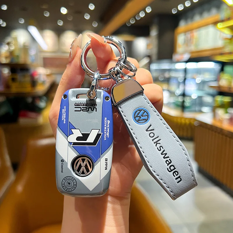 

ABS Style Car Key Case Cover For VW Volkswagen Polo Tiguan Passat B5 B6 B7 Golf 4 5 6 MK6 Jetta Lavida