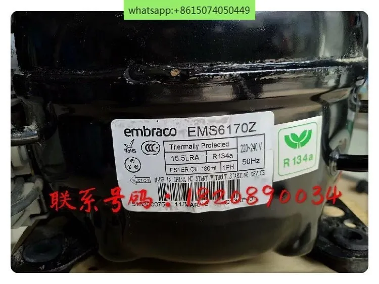 Embraco EMT45HLR EMS6170Z EMT6160Z EMY3130Z 75HLP compressor R134a