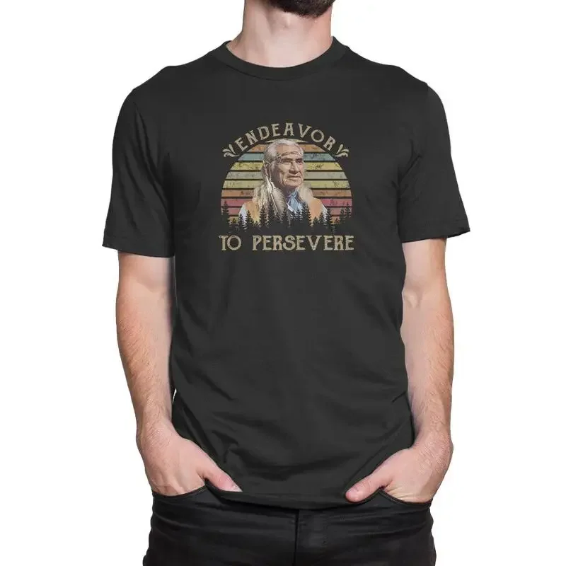 Sale Endeavor To Persevere Outlaw Josey Wales Lone Watie Vintage T Shirt Funny
