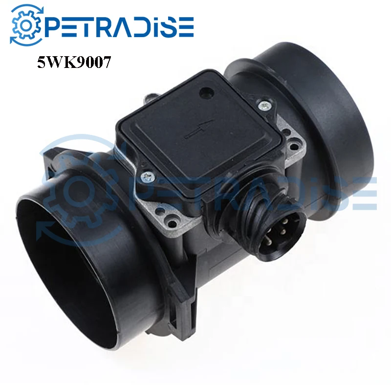 New MAF Mass Air Flow Sensor Meter For BMW E34 E39 520i E36 320i 520i 1995-04 Car Parts OEM 5WK9007 5WK9007Z 13621730033 7516035