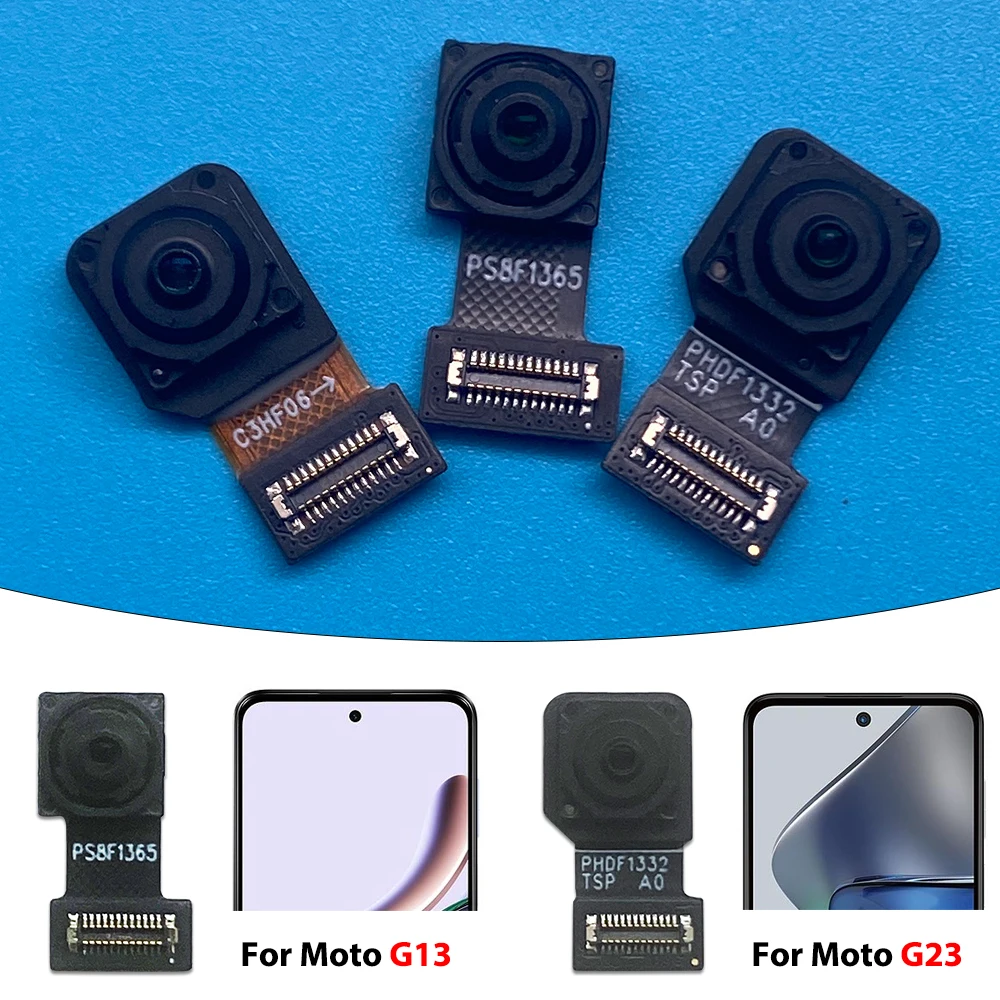 Módulo de Cámara Trasera Principal y Módulo de Cámara Frontal Pequeña Flex para Moto Edge 30 40 50 Pro Neo Fusion G13 G23 G34 5G G35 G62