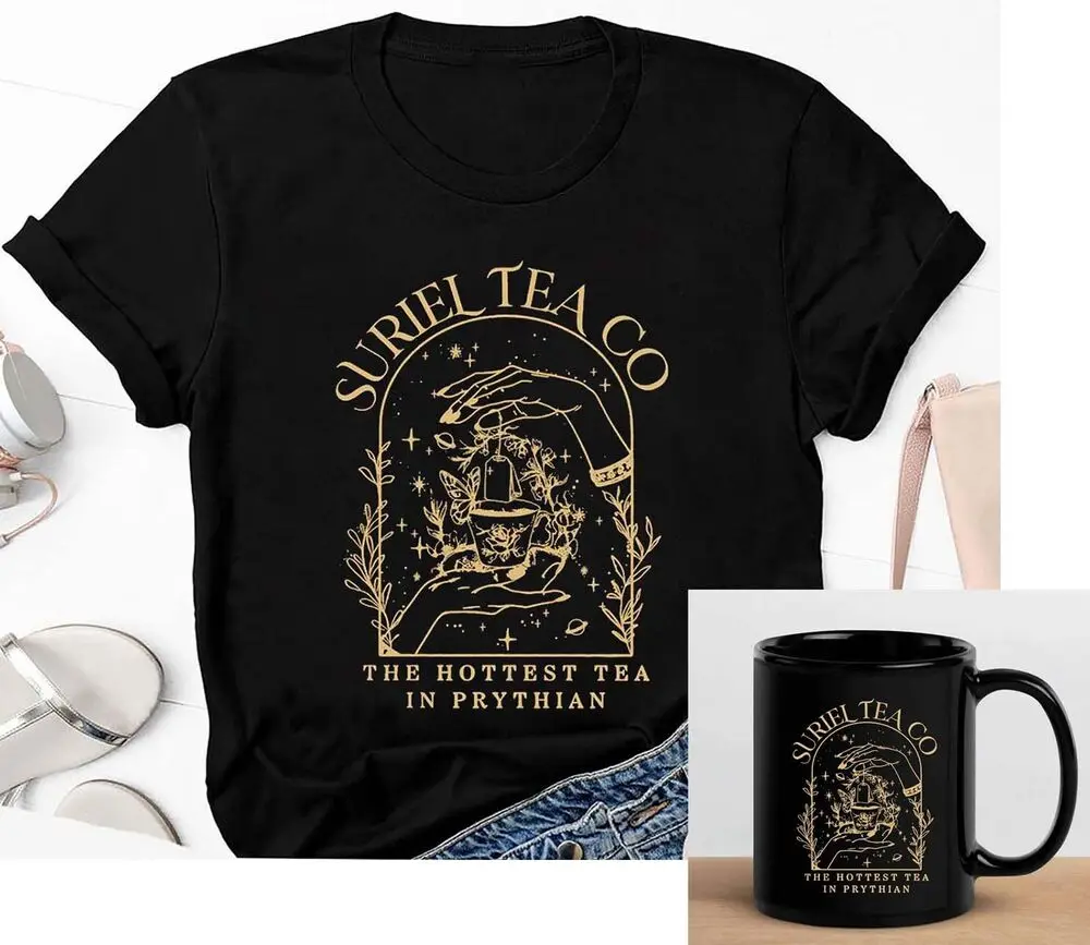 Suriel Tea Co T-Shirt, A Court Of Thorns and Roses Coffee Mug, Bookish Shirt